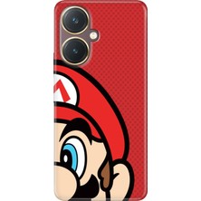 Adasena Vivo Y27 Kılıf Desenli Baskılı Tpu Rubber Kapak Mario