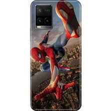 Vivo Y32 Y33S Kılıf Desenli Baskılı Tpu Rubber Kapak Spiderrr