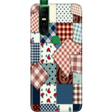 Adasena Infinix S5 Pro Kılıf Desenli Baskılı Tpu Rubber Kapak Yama