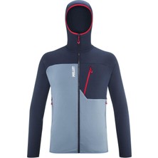 Millet Seneca Fl Hd Erkek Kapşonlu Polar Ceket Tam Fermuar MIV10336 N9302