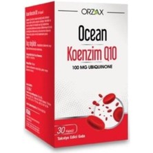 Orzax Koenzım Q10 100MG 30 Kapsul
