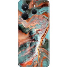 Senada Xiaomi Redmi Note 14 4g Kılıf Desenli Baskılı Tpu Rubber Kapak Karma Ametist