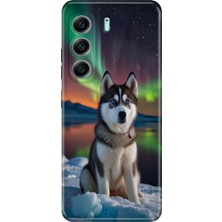 Senada Tecno Camon 40 4g Kılıf Desenli Baskılı Tpu Rubber Kapak Husky Artwall