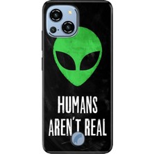 Senada Reeder S23 Pro Max Kılıf Desenli Baskılı Tpu Rubber Kapak Humans