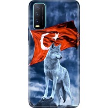 Adasena Vivo Y11S Y20 Y20S Kılıf Desenli Baskılı Tpu Rubber Kapak Türk Tc