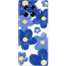 Senada Tecno Spark 20 Pro Plus+ Kılıf Desenli Baskılı Tpu Rubber Kapak Blue Orgin