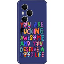 Senada Honor 400 Pro Kılıf Desenli Baskılı Tpu Rubber Kapak Deserve