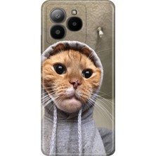 Adasena Omix X7 Kılıf Desenli Baskılı Tpu Rubber Kapak Selfie Kedicik