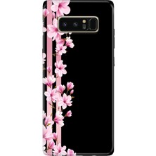 Adasena Samsung Galaxy Note 8 Kılıf Desenli Baskılı Tpu Rubber Kapak Natural