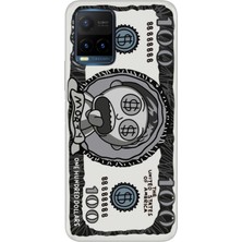 Vivo Y21S Kılıf Desenli Baskılı Tpu Rubber Kapak 100 Usd