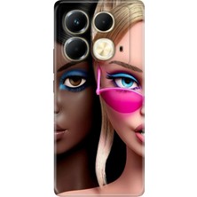 Senada Infinix Note 40 4g Kılıf Desenli Baskılı Tpu Rubber Kapak Kankalar