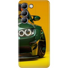 Senada Vivo V30 Lite Kılıf Desenli Baskılı Tpu Rubber Kapak Angel Eyes