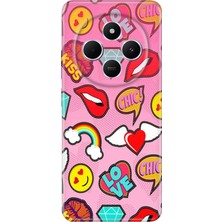 Senada Xiaomi Redmi A4 5g Kılıf Desenli Baskılı Tpu Rubber Kapak Kiss