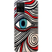 Senada Vivo Y32 Y33S Kılıf Desenli Baskılı Tpu Rubber Kapak Karma Göz