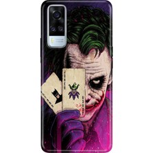 Senada Vivo Y51 Kılıf Desenli Baskılı Tpu Rubber Kapak Joker-Retro