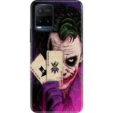 Senada Vivo Y21S Kılıf Desenli Baskılı Tpu Rubber Kapak Joker-Retro