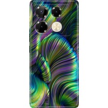 Senada Infinix Note 40 Pro 5g Kılıf Desenli Baskılı Tpu Rubber Kapak Holographic
