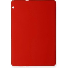 Marsilyan  Huawei Mediapad T5 10 Kılıf Evo Tablet Silikon - Kırmızı
