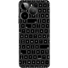 Senada General Mobile Era 30 Kılıf Desenli Baskılı Tpu Rubber Kapak Klavye