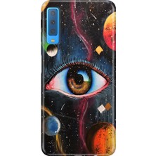 Senada Samsung Galaxy A7 2018 Kılıf Desenli Baskılı Tpu Rubber Kapak Hayal Gücü