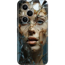 Senada Honor 400 Pro Kılıf Desenli Baskılı Tpu Rubber Kapak Cam Kırığı