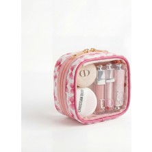 Bahels Meloria Fiyonk Makyaj Çantası Mini Hafif ve Kullanışlı Günlük Kullanım İçin Pratik Tasarım