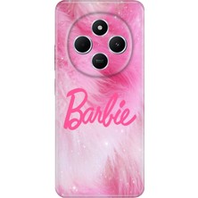 Adasena Xiaomi Redmi A4 5g Kılıf Desenli Baskılı Tpu Rubber Kapak Pink Barb