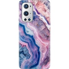 Senada Oneplus 9 Pro Kılıf Desenli Baskılı Tpu Rubber Kapak Flues Ametist