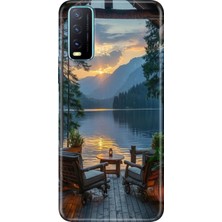 Adasena Vivo Y11S Y20 Y20S Kılıf Desenli Baskılı Tpu Rubber Kapak Tamamen Huzur
