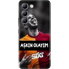 Senada Vivo V30 Lite Kılıf Desenli Baskılı Tpu Rubber Kapak Aşkınolayım