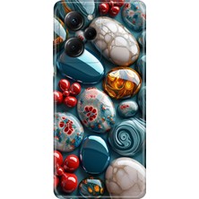 Senada Xiaomi Poco X5 Pro 5g Kılıf Desenli Baskılı Tpu Rubber Kapak Çakıl Taşları