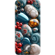 Senada Reeder S19 Max Pro S Kılıf Desenli Baskılı Tpu Rubber Kapak Çakıl Taşları