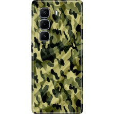 Senada Infinix Hot 50 Pro Plus 5g Kılıf Desenli Baskılı Tpu Rubber Kapak Asker