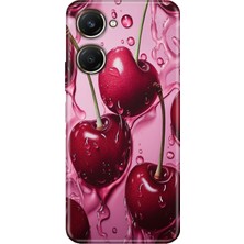 Senada Vivo Y18 Kılıf Desenli Baskılı Tpu Rubber Kapak Kirazın Dansı