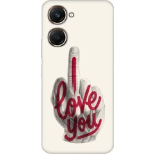 Senada Vivo Y18 Kılıf Desenli Baskılı Tpu Rubber Kapak I Love You