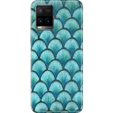 Senada Vivo Y32 Y33S Kılıf Desenli Baskılı Tpu Rubber Kapak Fish Scale 468