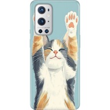Senada Oneplus 9 Pro Kılıf Desenli Baskılı Tpu Rubber Kapak Eller Yukarı