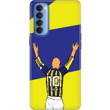 Senada Oppo Reno 4 Pro Kılıf Desenli Baskılı Tpu Rubber Kapak Alex