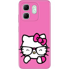 Senada Infinix Hot 50I - Smart 9 Kılıf Desenli Baskılı Tpu Rubber Kapak Kitty/go