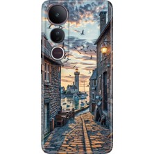 Senada Vivo V50 Lite Kılıf Desenli Baskılı Tpu Rubber Kapak Kasabam