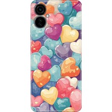 Senada Tecno Camon 19 Neo Kılıf Desenli Baskılı Tpu Rubber Kapak Heart Pattern