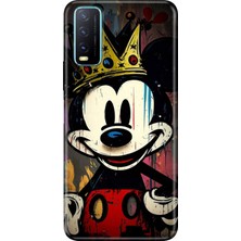 Senada Vivo Y11S Y20 Y20S Kılıf Desenli Baskılı Tpu Rubber Kapak King-Mickey
