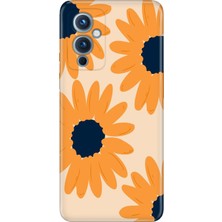 Senada Oneplus 9 Kılıf Desenli Baskılı Tpu Rubber Kapak Flower Draw