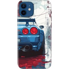 Senada iPhone 12 Kılıf Desenli Baskılı Tpu Rubber Kapak Gtrr