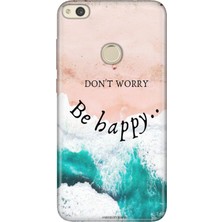 Senada Huawei P9 Lite 2017 Kılıf Desenli Baskılı Tpu Rubber Kapak Be Happy