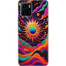Adasena Vivo Y15S Kılıf Desenli Baskılı Tpu Rubber Kapak Magic