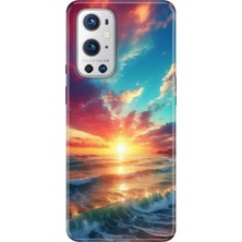 Adasena Oneplus 9 Pro Kılıf Desenli Baskılı Tpu Rubber Kapak Okyanus