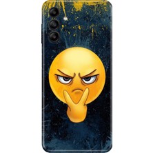 Senada Samsung Galaxy A17 Kılıf Desenli Baskılı Tpu Rubber Kapak Emojixx