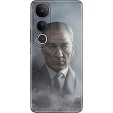 Senada Vivo V50 Lite Kılıf Desenli Baskılı Tpu Rubber Kapak Atatürk 1938