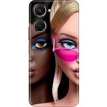 Senada Vivo Y18 Kılıf Desenli Baskılı Tpu Rubber Kapak Kankalar